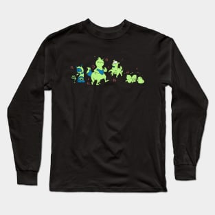 Rock n Rolliens: Party 6 Long Sleeve T-Shirt